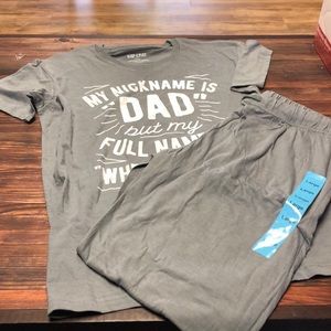 pajamas for dads  with funny sayings